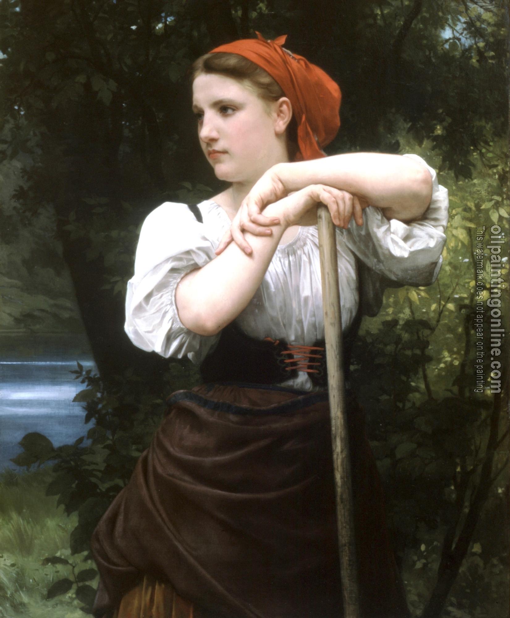 Bouguereau, William-Adolphe - The Haymaker